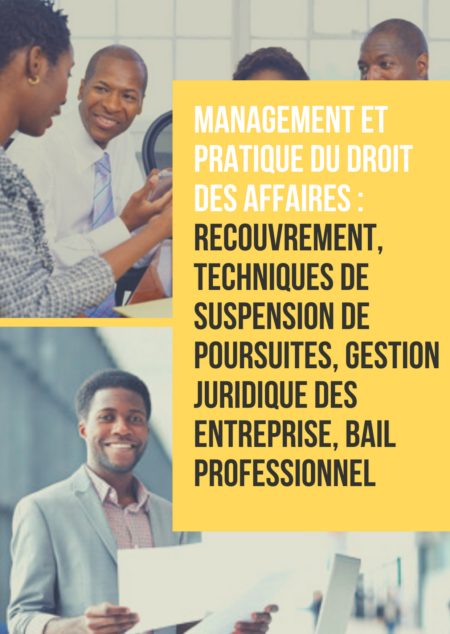 Formation : Management et pratique du droit des affaires (OHADA)