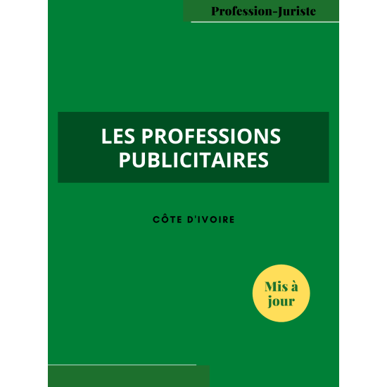 Les professions publicitaires - Côte d'Ivoire (PDF)