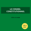 Conseil constitution - Côte d'Ivoire (PDF)