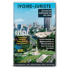 Ivoire juriste revue fev 2022