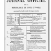 Journal Officiel N°43 du Lundi 30 Mai 2022