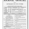 Journal Officiel N°45 du Lundi 6 Juin 2022