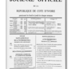 Journal Officiel N°57 du Lundi 18 Juillet 2022