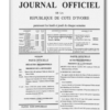 Journal Officiel N° 77 du Lundi 26 Septembre 2022