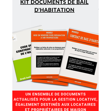 Kit documents de bail d'habitation - Côte d'Ivoire PDF