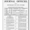 Journal Officiel N° 26 du Jeudi 30 Mars 2023 (PDF)