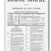 Journal Officiel N°41 du Lundi 22 Mai 2023 (PDF)