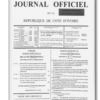 Journal Officiel Spécial N°16 du Vendredi  1er Décembre 2023 (PDF)