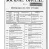 Journal Officiel Spécial N°3 du mercredi 20 mars 2024
