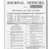 Journal Officiel Spécial N°16 du vendredi 12 Juillet 2024