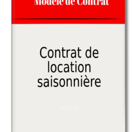 Contrat de location saisonnière - Côte d'Ivoire