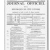 Journal Officiel N°8 du lundi 27 Janvier 2025